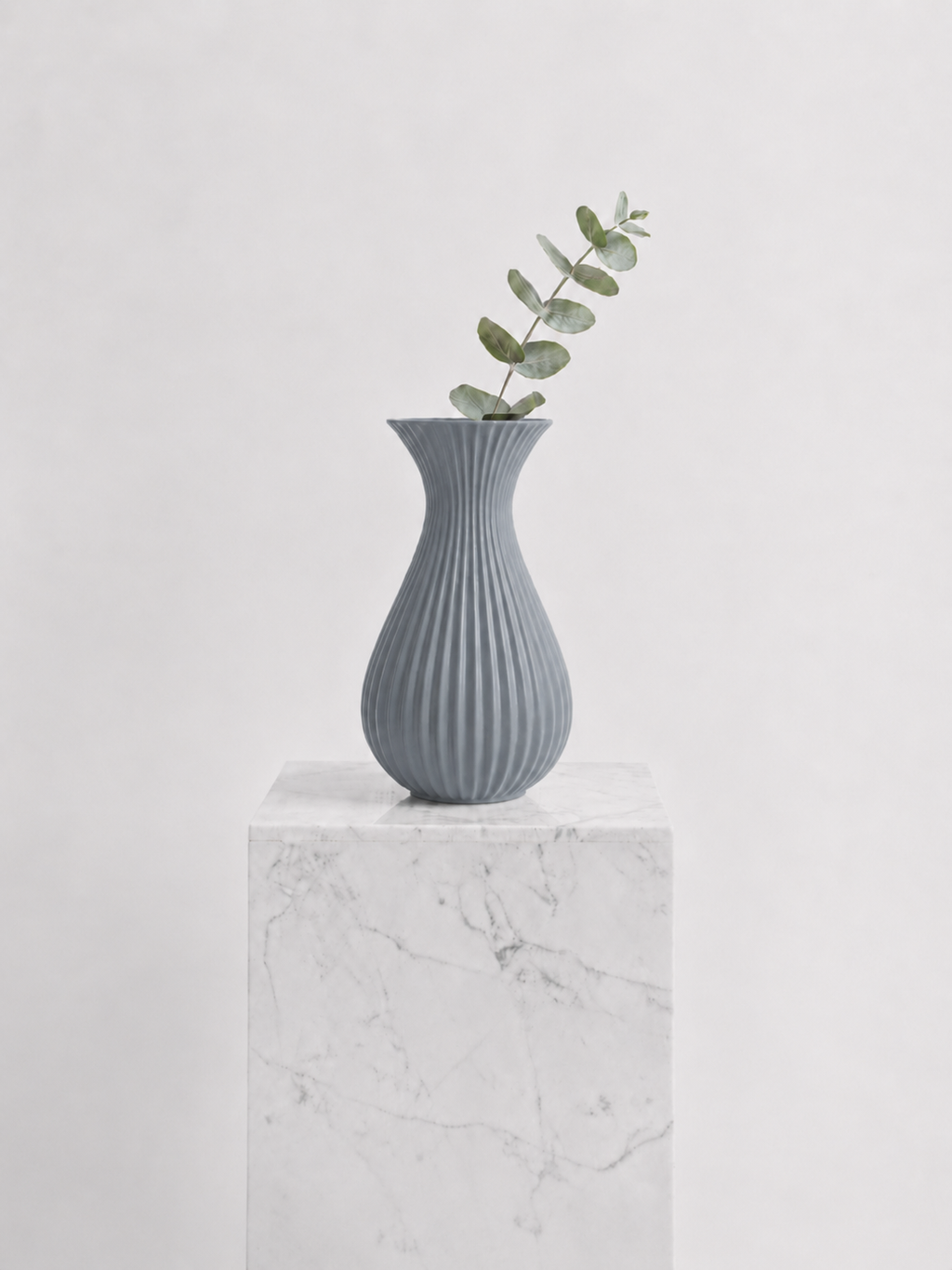 3D-Gedruckte Design-Vase „Aurelia“ – Elegante Amphoren-Form