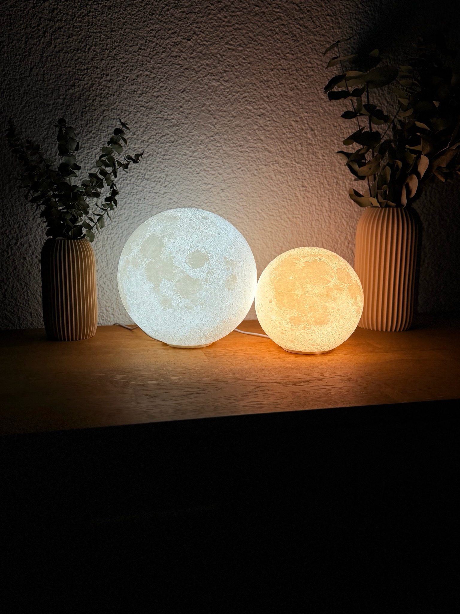 LunarGlow – 3D-Druck Mondlampe für gemütliches Licht