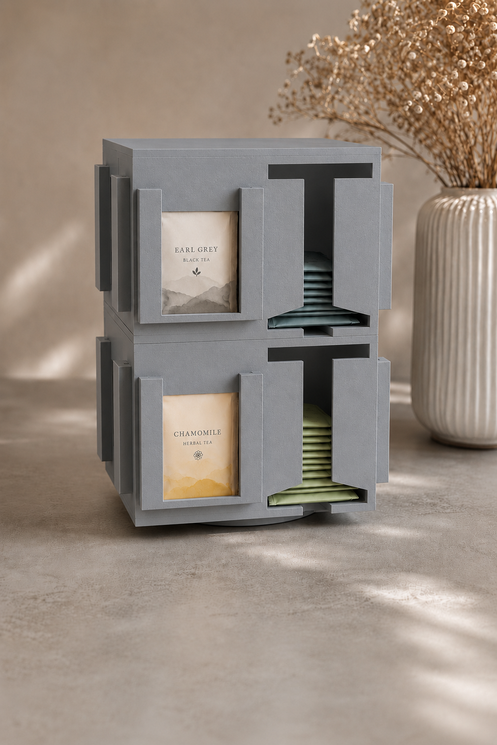 Tee-Tower, Teespender, Teeorganizer