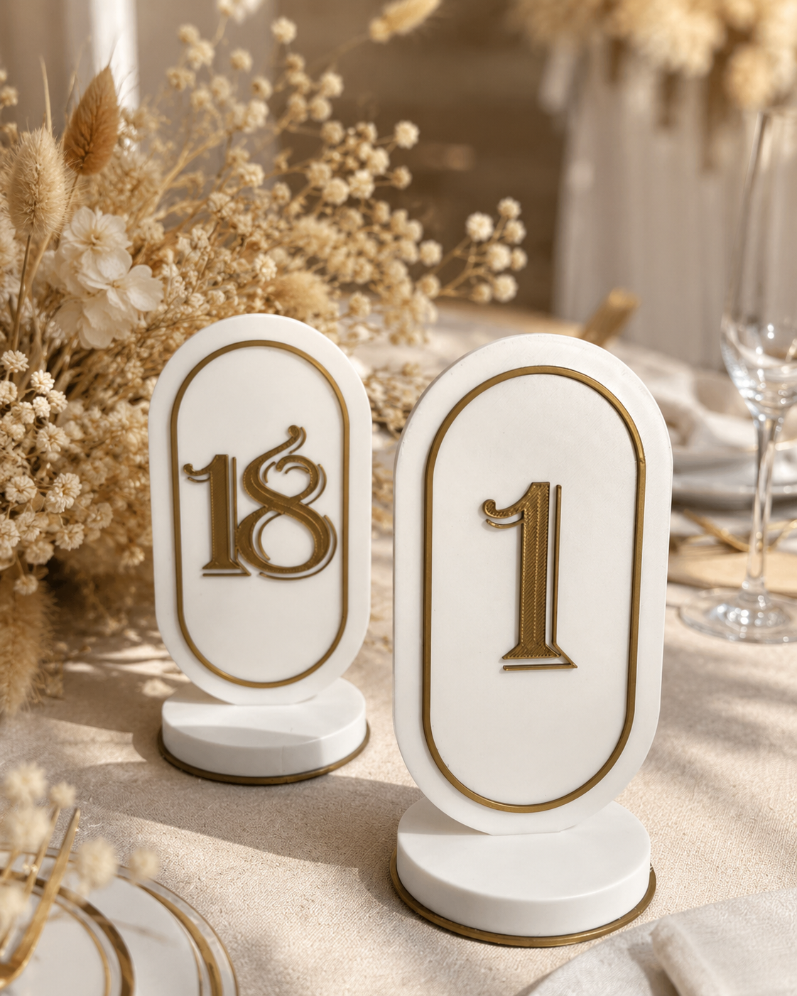 Tischschilder, Hochzeitsschilder, Tischdekoration, Platzkarten