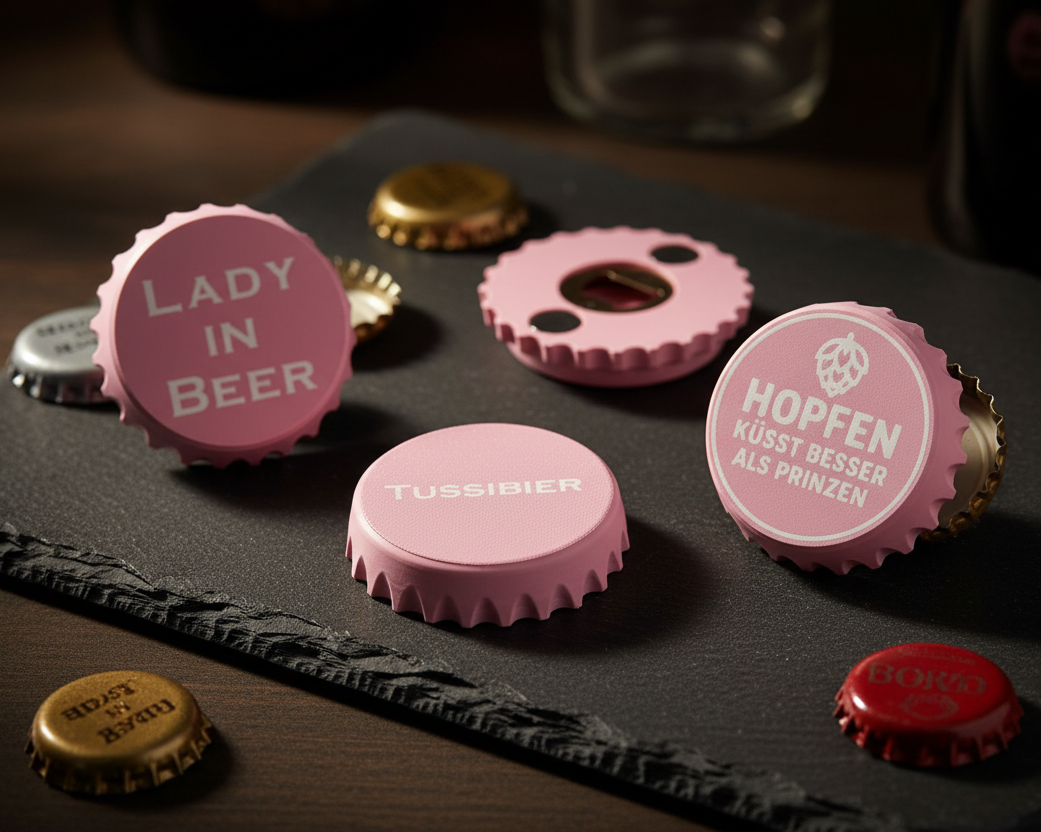 Magnet-Flaschenöffner Pink Ladies – alle 3 Variationen